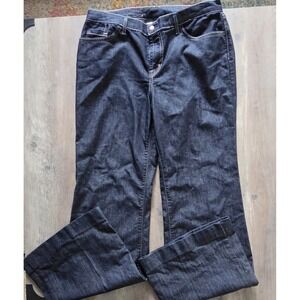 David Kahn Jeans Women's 31 Dark Wash Bootcut Denim Made in USA Stretch